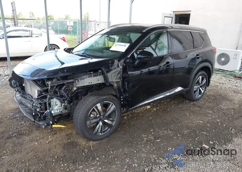 2021 Nissan Rogue Sl Intelligent Awd from USA, damaged, VIN 5N1AT3CB6MC839435